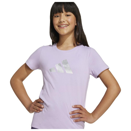 Adidas Παιδική κοντομάνικη μπλούζα Glam Tee JG
